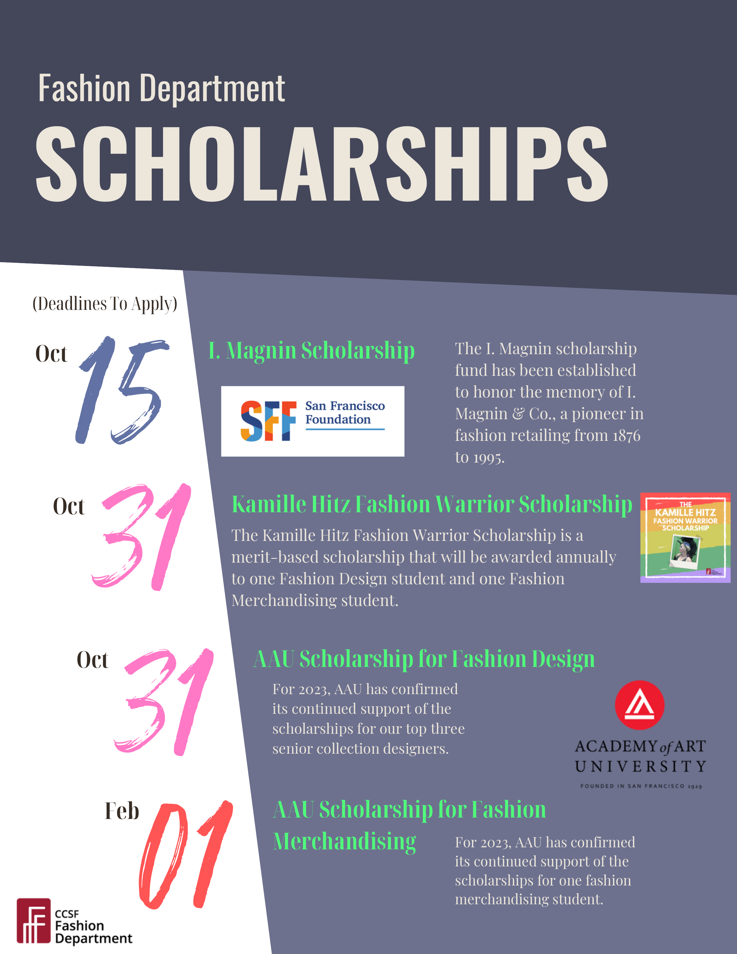 Scholarships CCSF